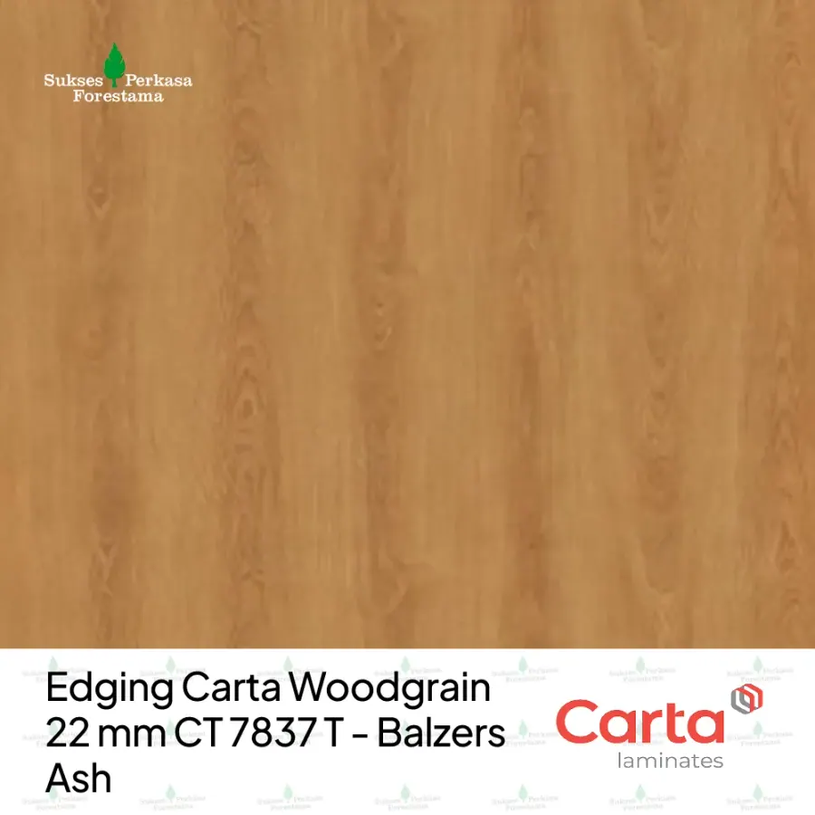 Edging Carta Woodgrain 22 mm CT 7837 T - Balzers Ash