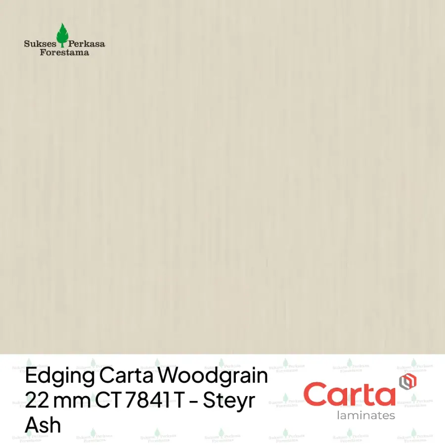 Edging Carta Woodgrain 22 mm CT 7841 T - Steyr Ash