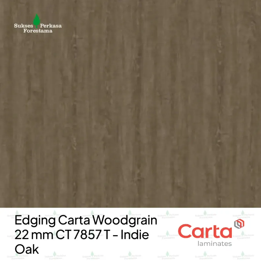 Edging Carta Woodgrain 22 mm CT 7857 T - Indie Oak