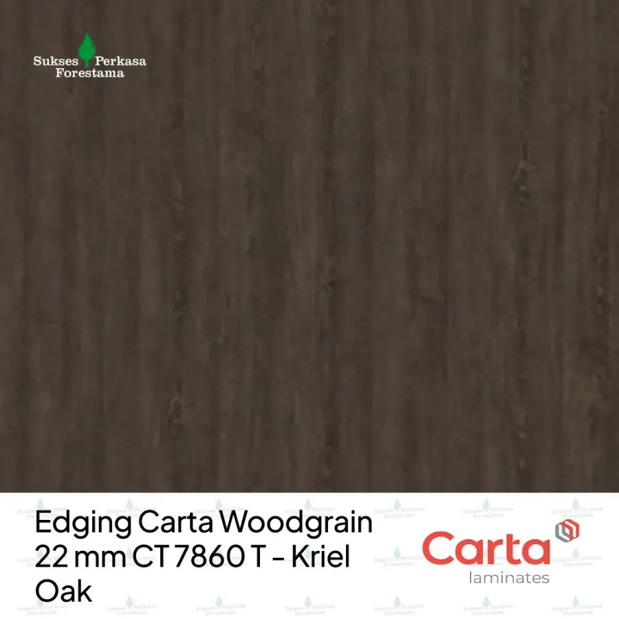 Edging Carta Woodgrain 22 mm CT 7860 T - Kriel Oak