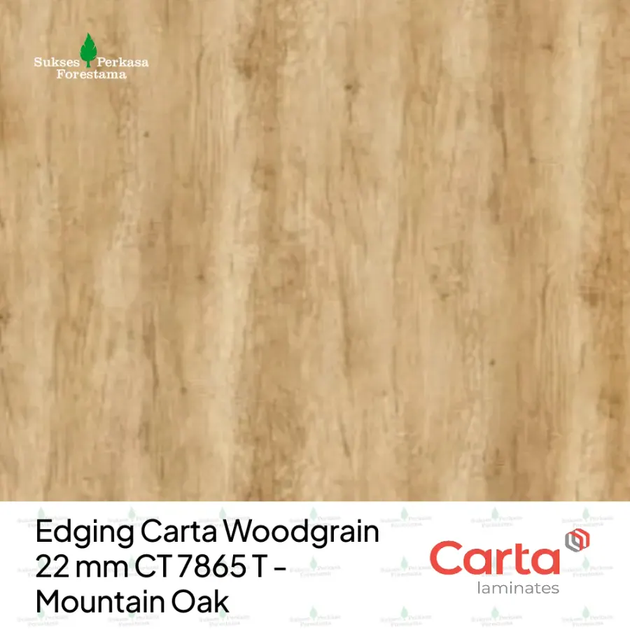 Edging Carta Woodgrain 22 mm CT 7865 T - Mountain Oak
