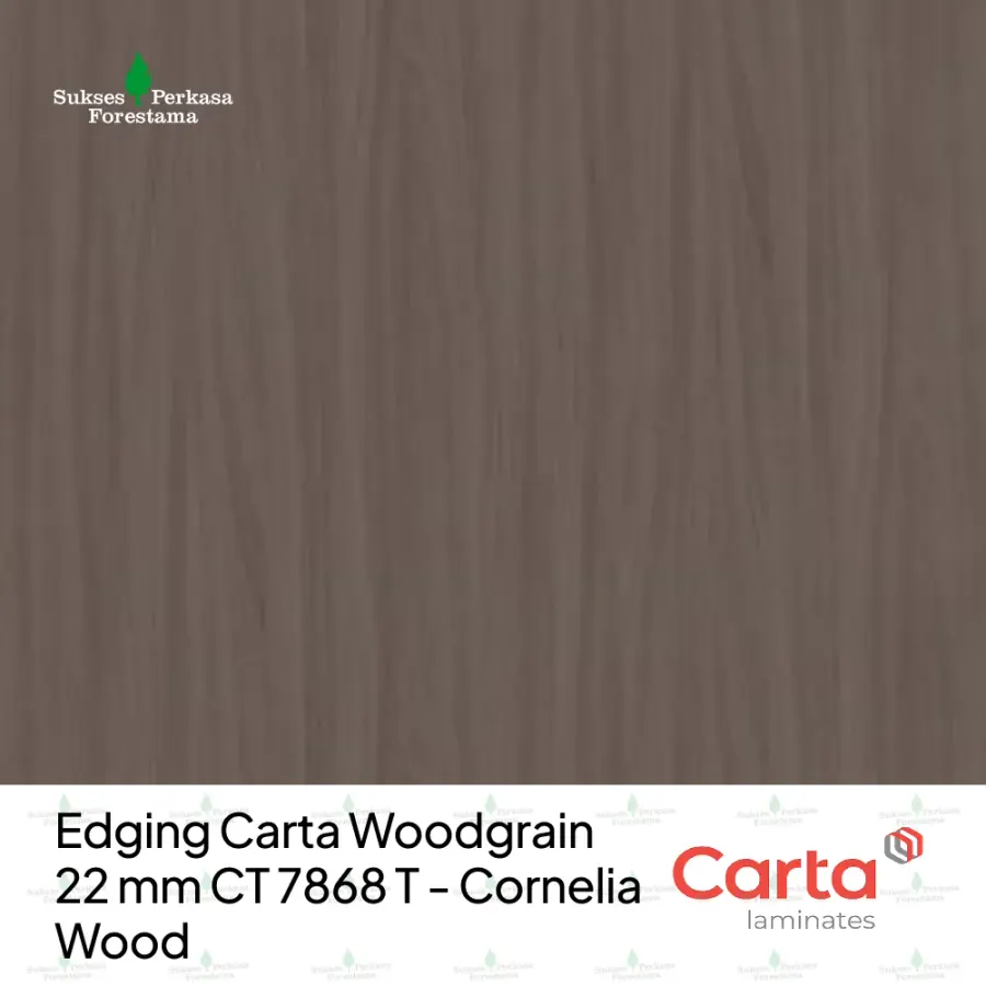 Edging Carta Woodgrain 22 mm CT 7868 T - Cornelia Wood