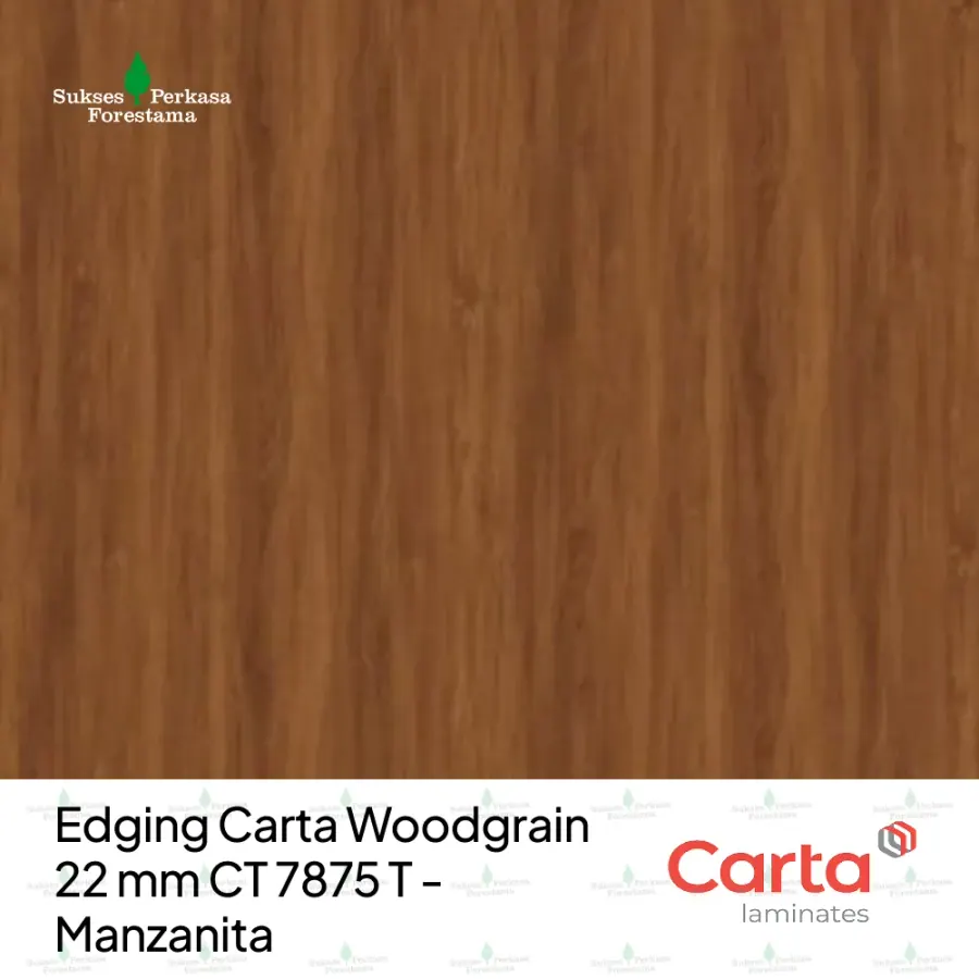 Edging Carta Woodgrain 22 mm CT 7875 T - Manzanita