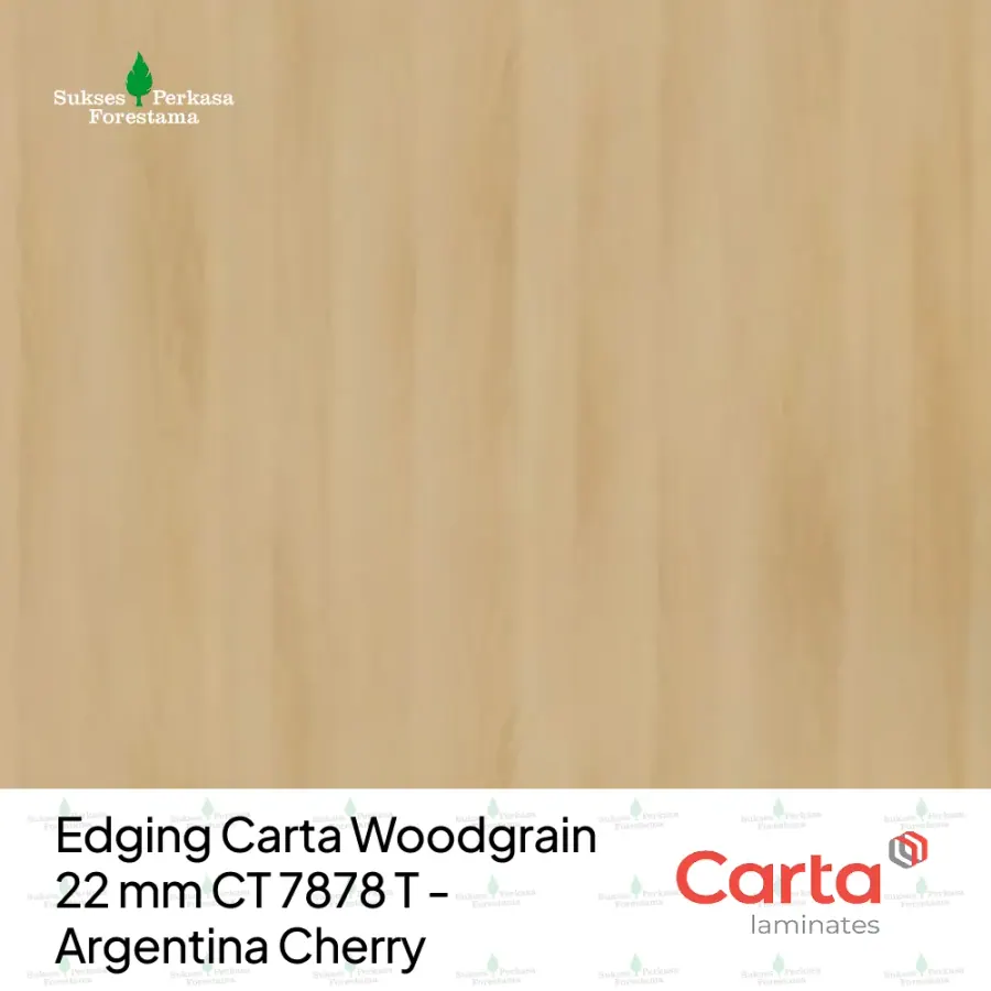 Edging Carta Woodgrain 22 mm CT 7878 T - Argentina Cherry