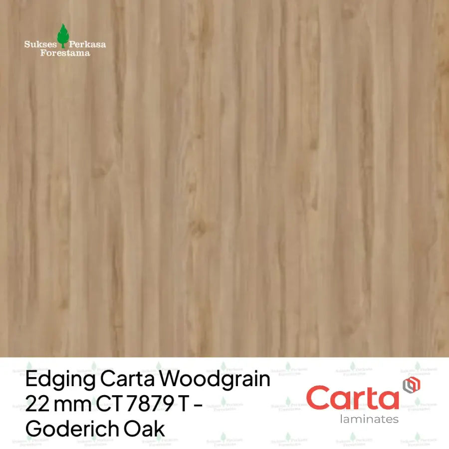 Edging Carta Woodgrain 22 mm CT 7879 T - Goderich Oak