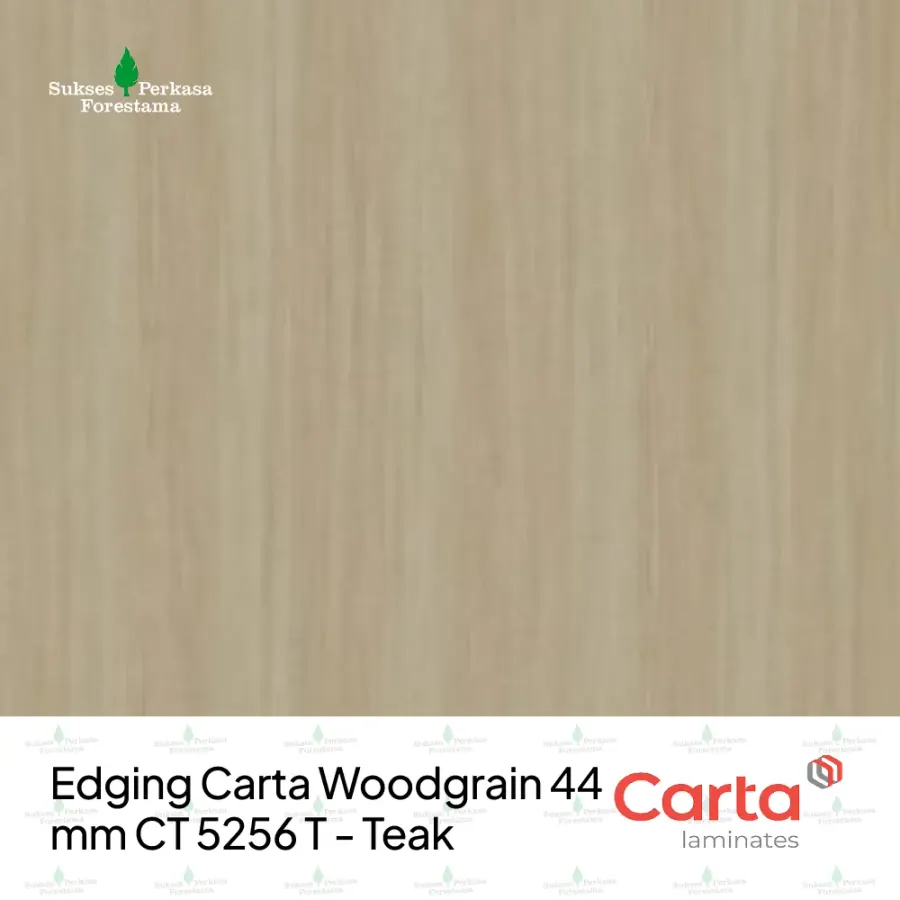 Edging Carta Woodgrain 44 mm CT 5256 T - Teak