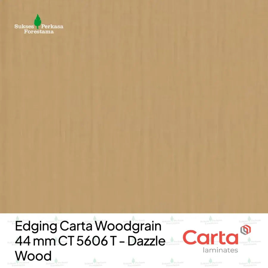 Edging Carta Woodgrain 44 mm CT 5606 T - Dazzle Wood