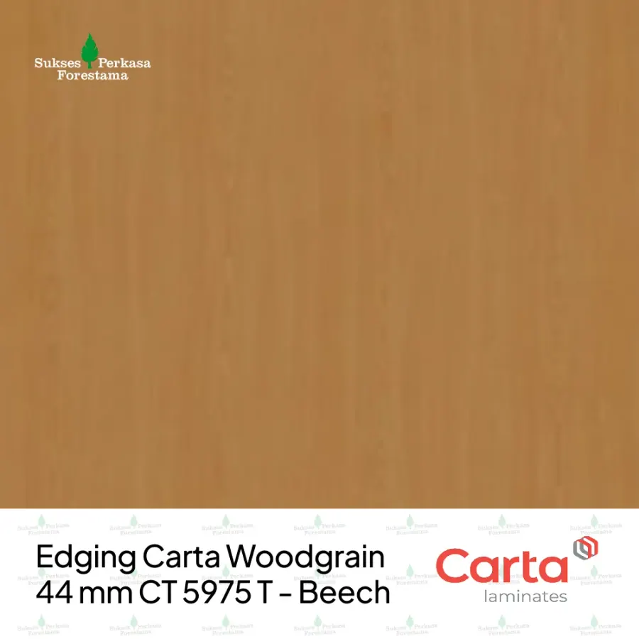 Edging Carta Woodgrain 44 mm CT 5975 T - Beech