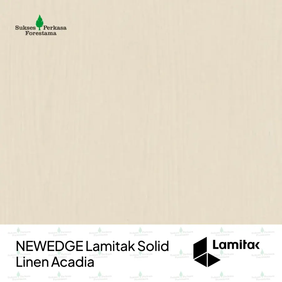 NEWEDGE Lamitak Solid Linen Acadia