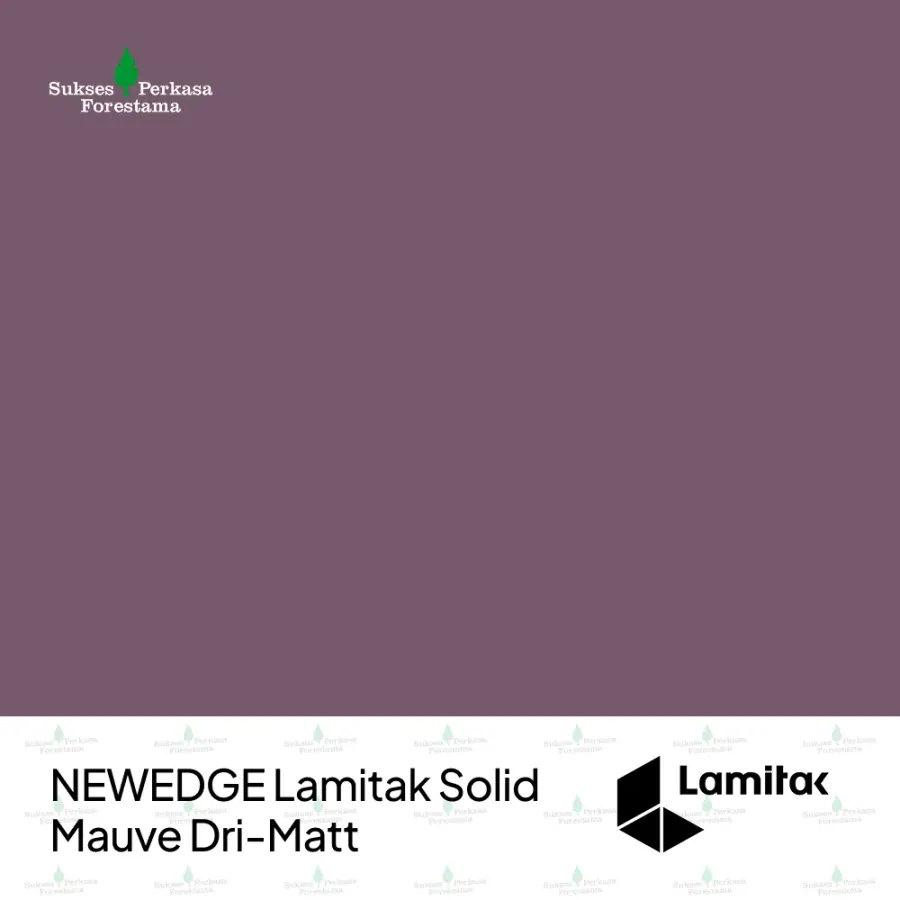 NEWEDGE Lamitak Solid Mauve Dri-Matt