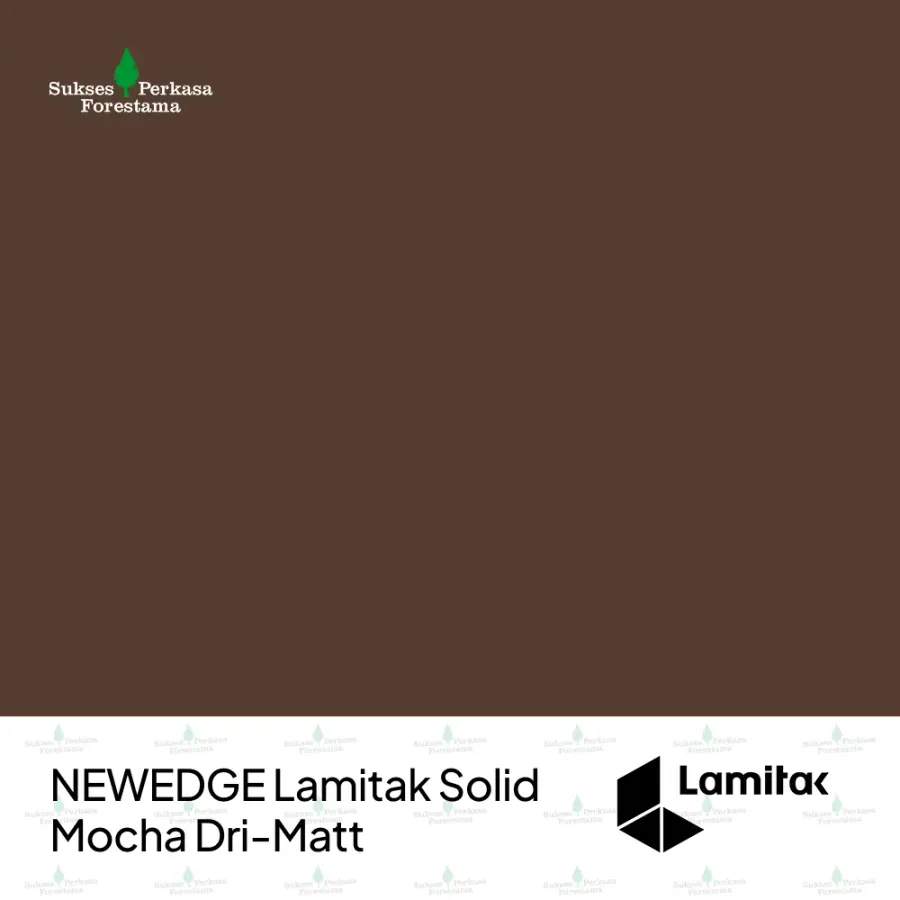 NEWEDGE Lamitak Solid Mocha Dri-Matt