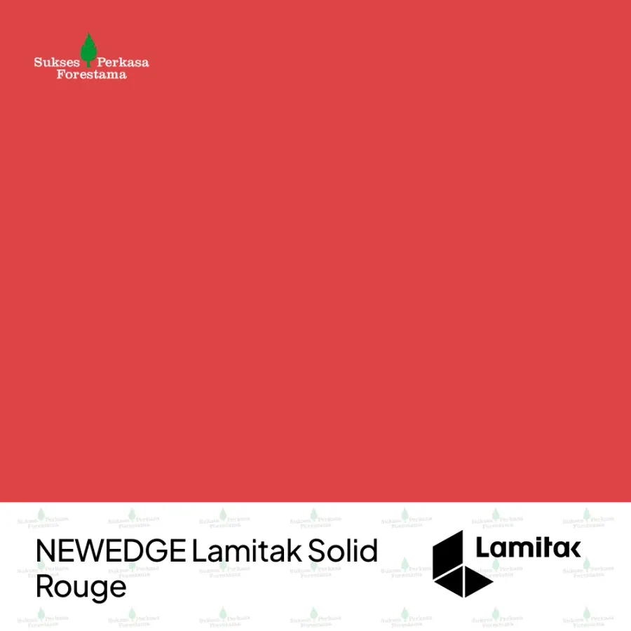 NEWEDGE Lamitak Solid Rouge