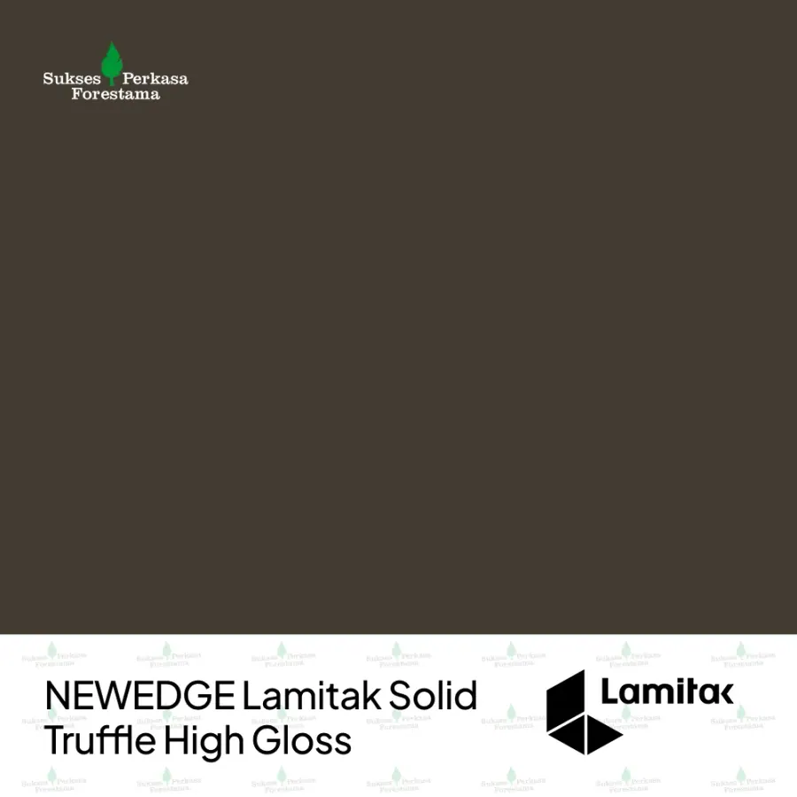 NEWEDGE Lamitak Solid Truffle High Gloss
