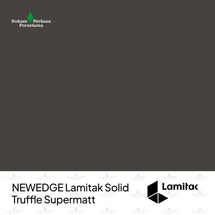 NEWEDGE Lamitak Solid Truffle Supermatt